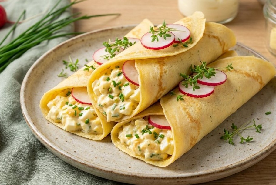 Cremet æggesalat & purløgswraps, en keto-frokostret fra Ketogeni